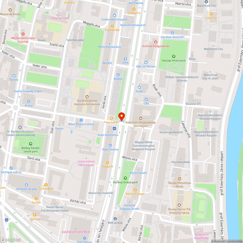 Elhajlott korlát bejelentés helye