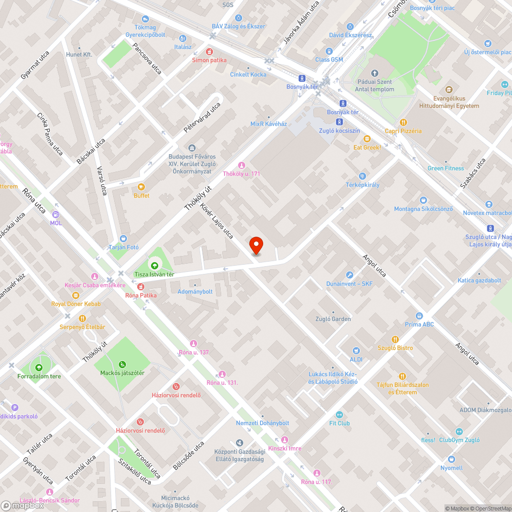 kiszáradt fa bejelentés helye