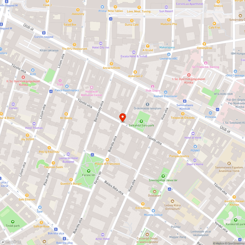 Elhajlott oszlop bejelentés helye