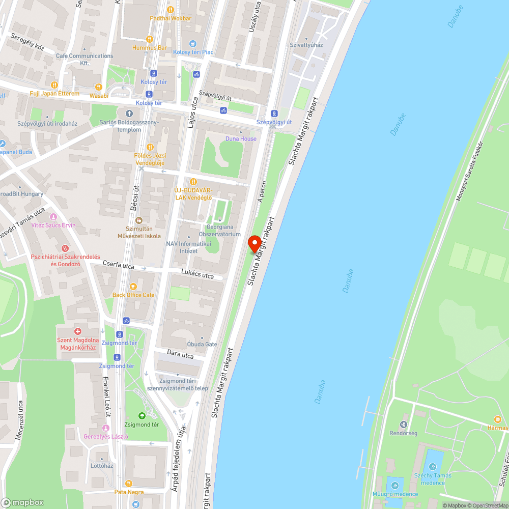 Indokolatlanul leszűkített kerékpárút lámpaoszlop-áthelyezés miatt bejelentés helye