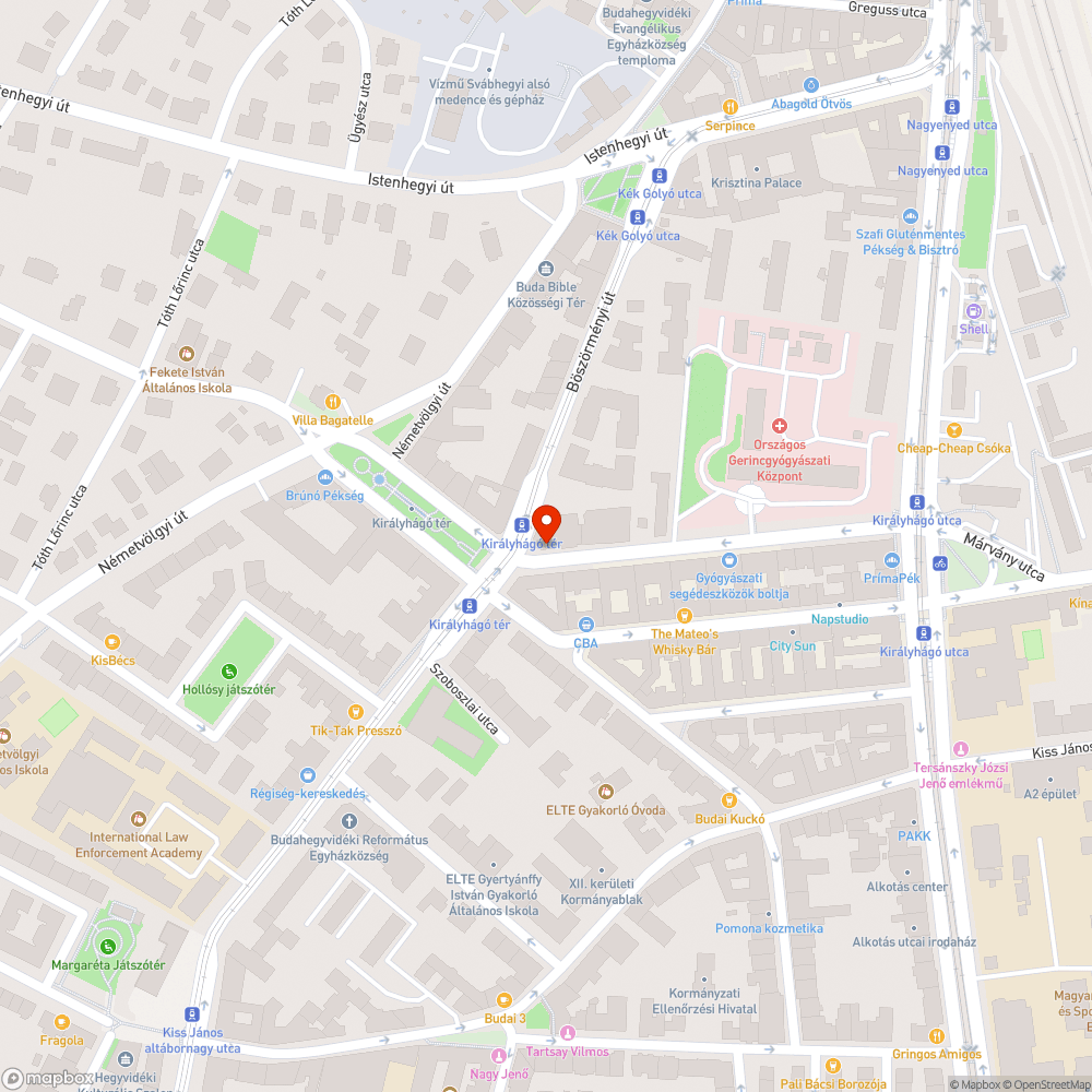 Foghíjas fasor, elhanyagolt zöldfelület bejelentés helye