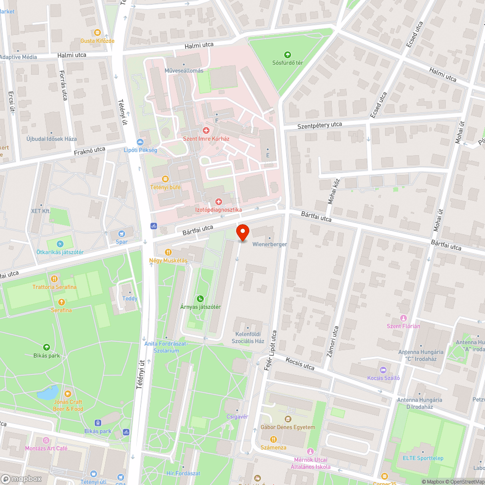 Újonnan létesített parkoló felfestése bejelentés helye