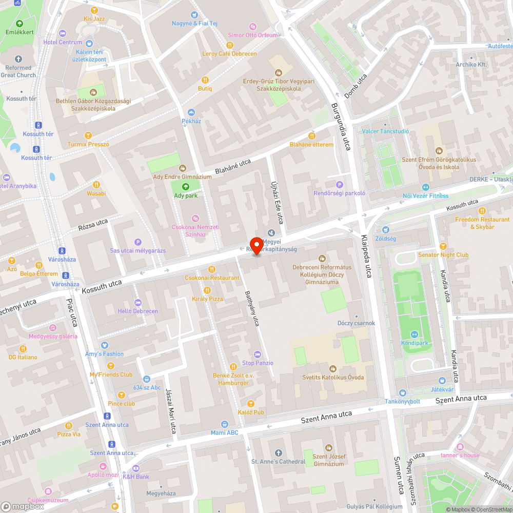 2 lámpa bejelentés helye