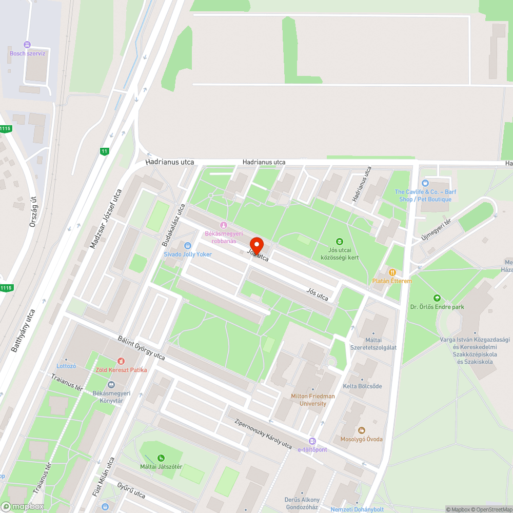 Lyuk bejelentés helye