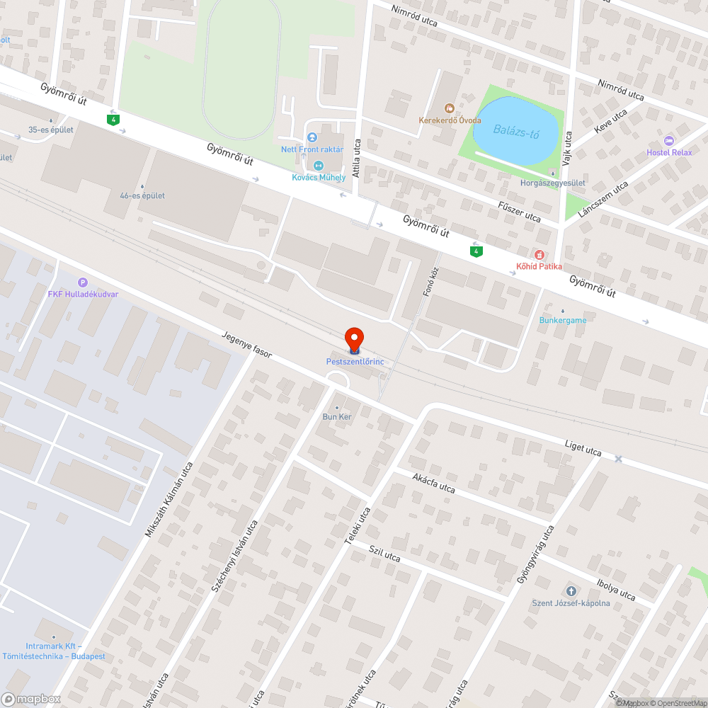 Pestszentlőrinc vasútállomás állapota bejelentés helye