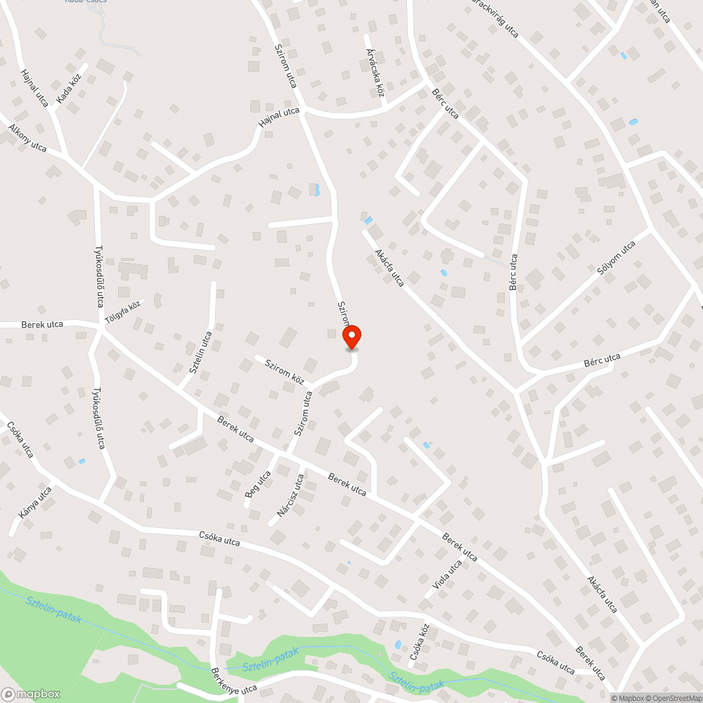 Víz főelzáró befejezés bejelentés helye