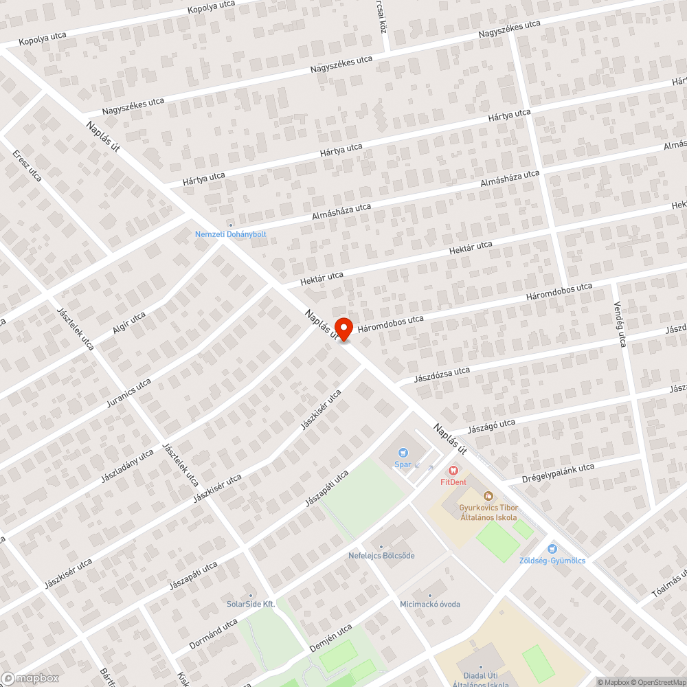 Nehezen járható bejelentés helye