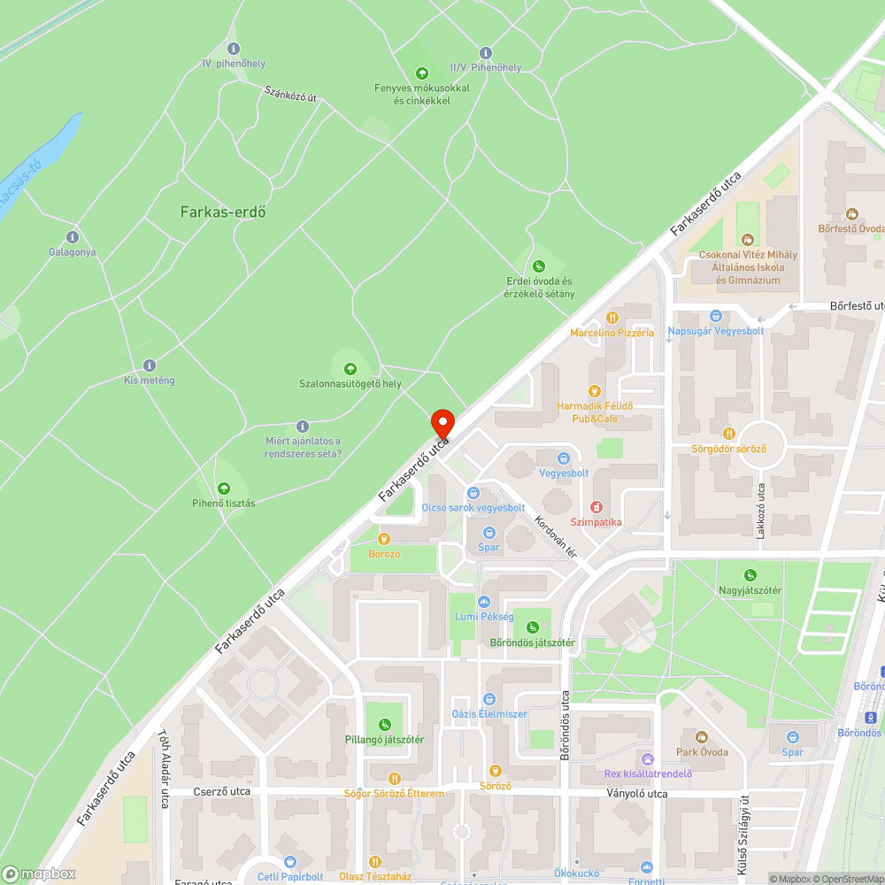 Nagyon rossz állapotban lévő kutyakakis szemetes bejelentés helye