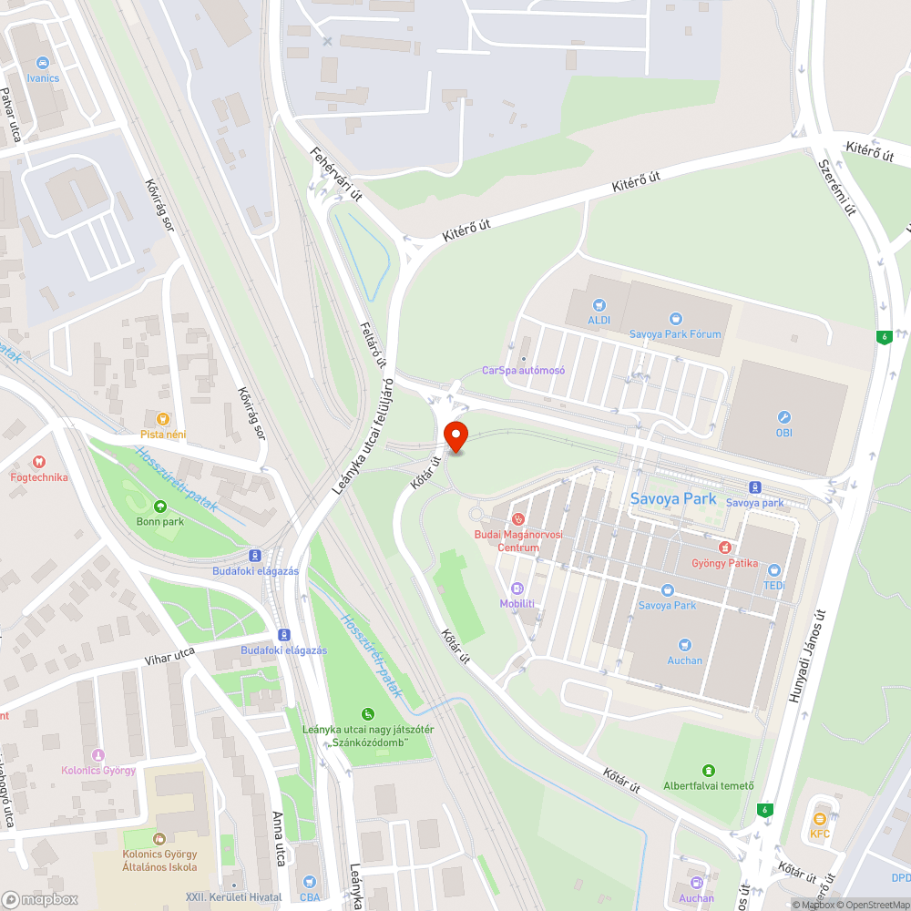 Összetört akvárium bejelentés helye