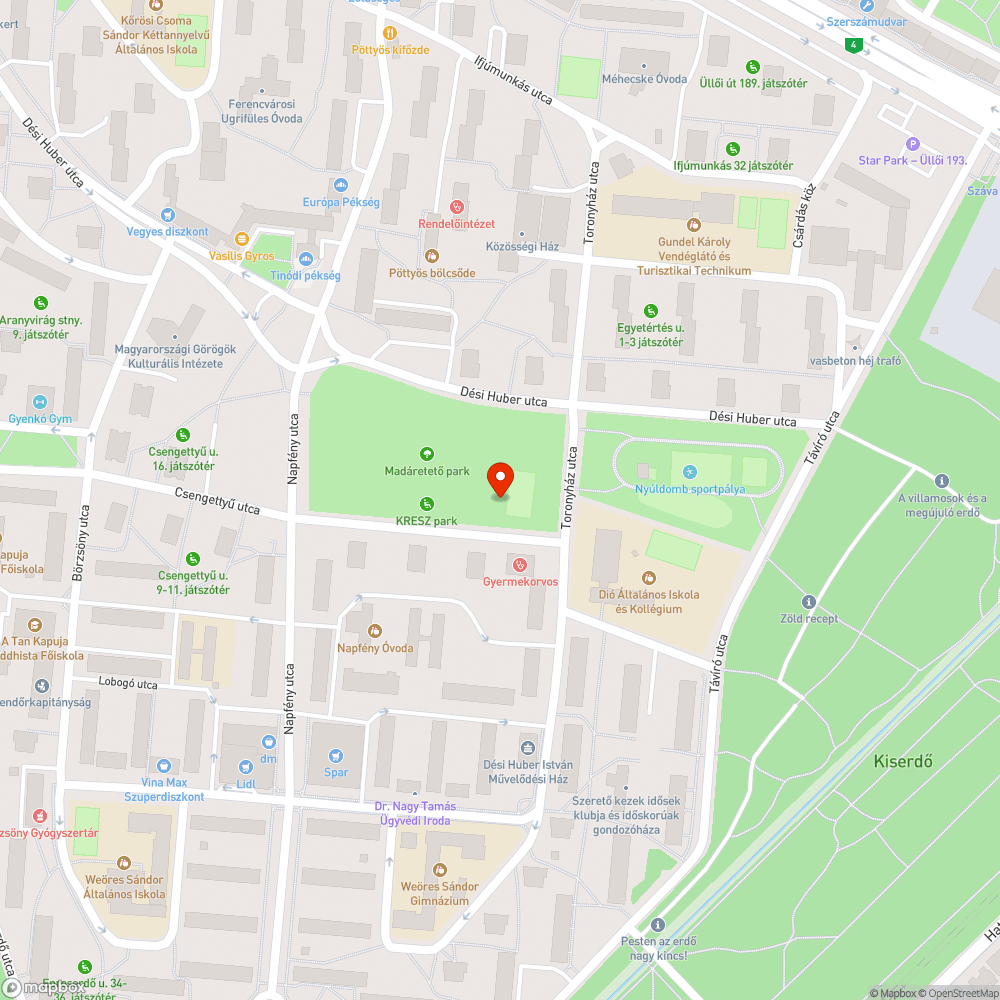 Elromlott játék bejelentés helye