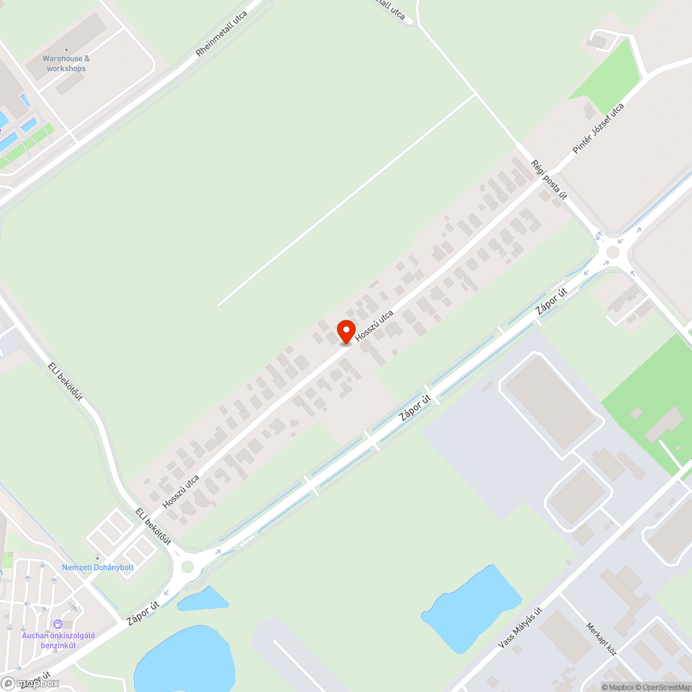 Hosszú utcai kátyúk - ISMÉT! bejelentés helye