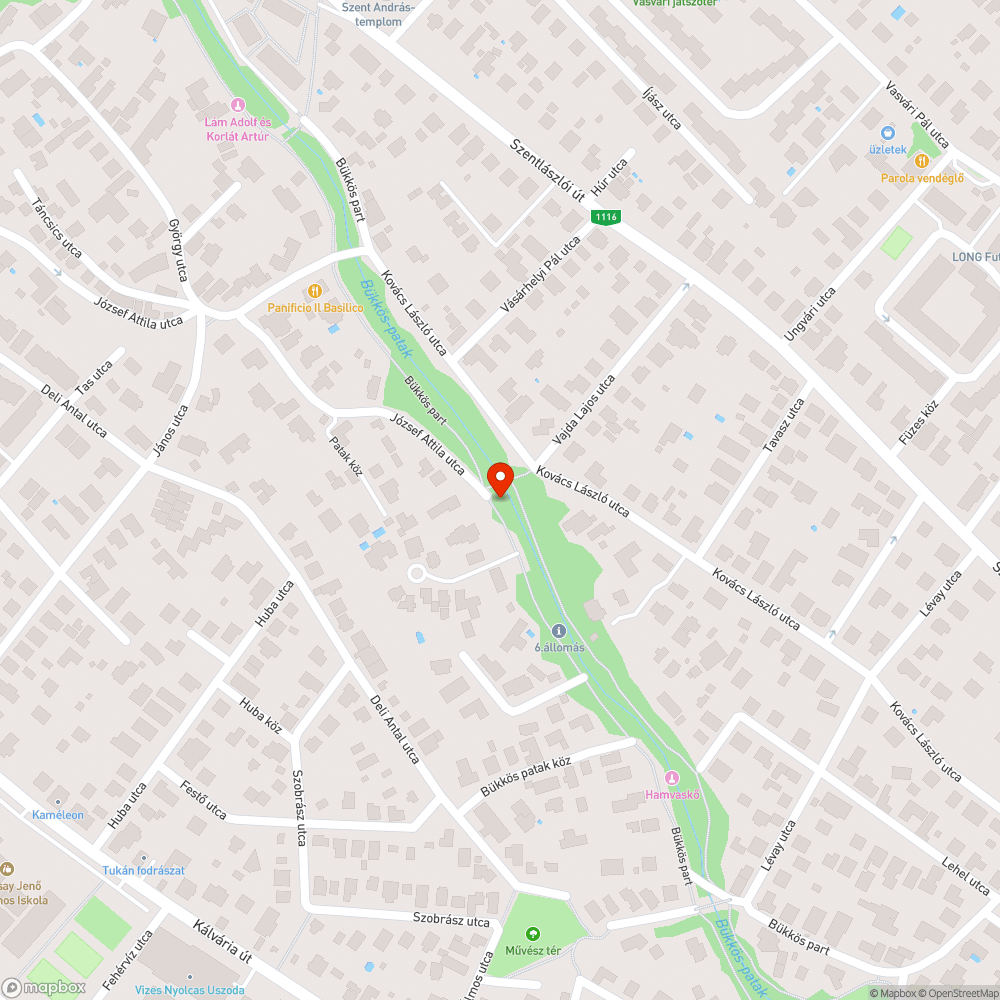 Helyéből eltávolitott szeméttartó bejelentés helye