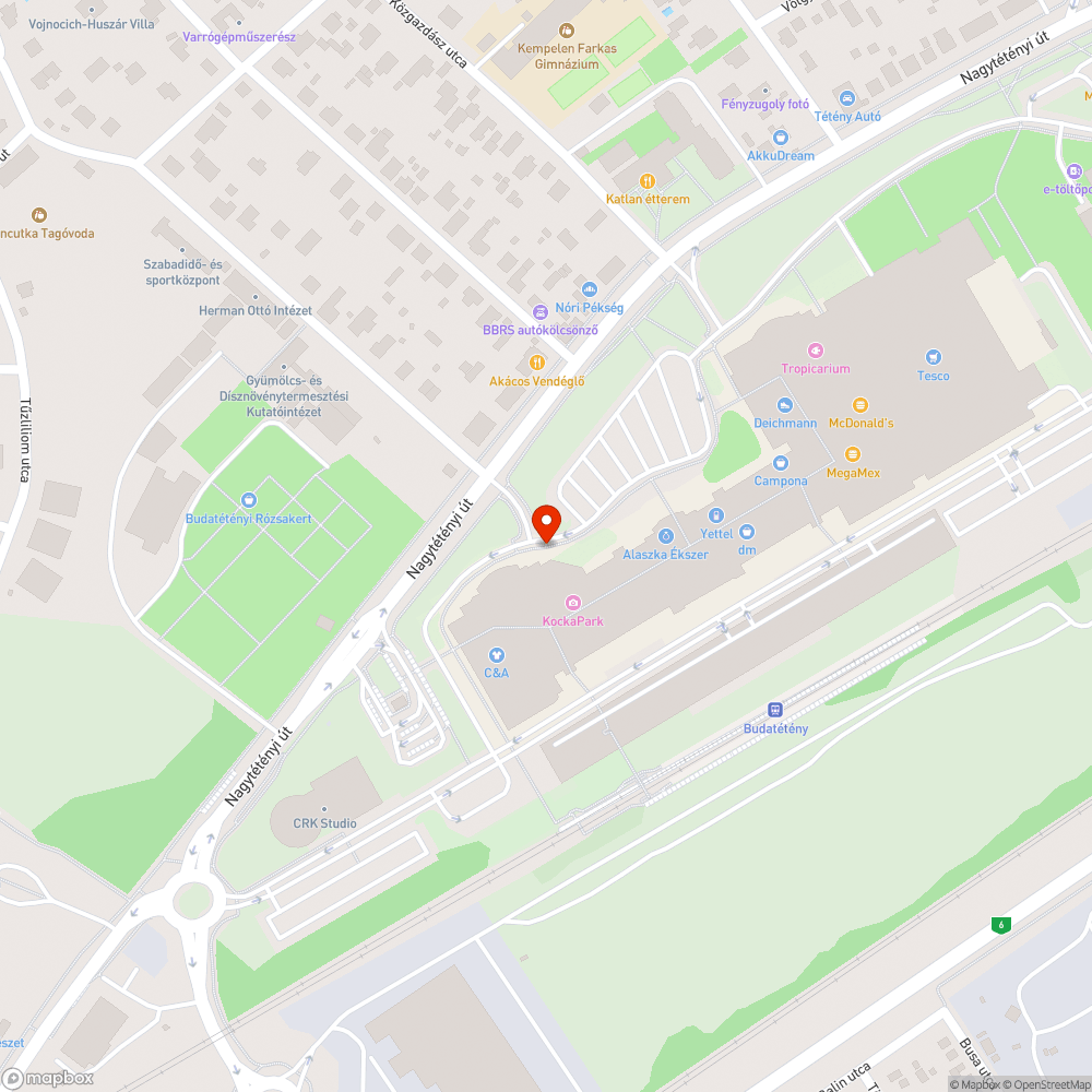 Hiányzik az oszlop bejelentés helye