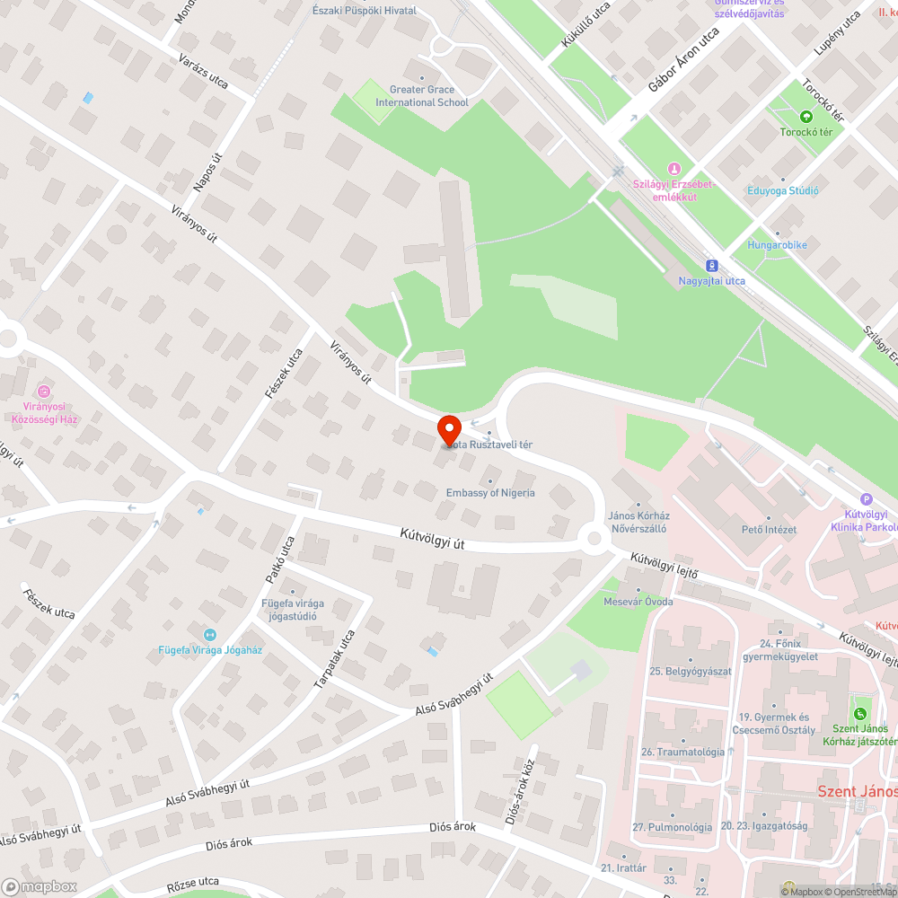 Kiszáradt, veszélyes fa bejelentés helye