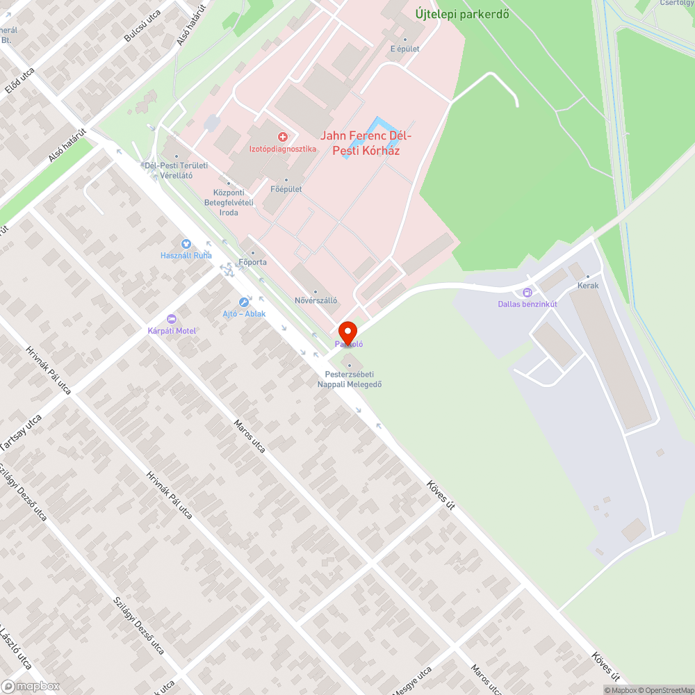 Szemét bejelentés helye