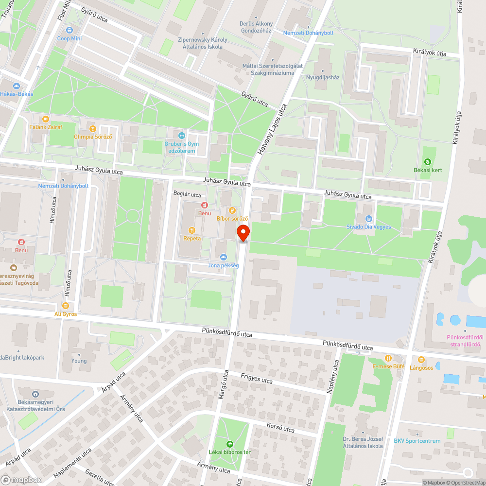 Az autó elvitele bejelentés helye