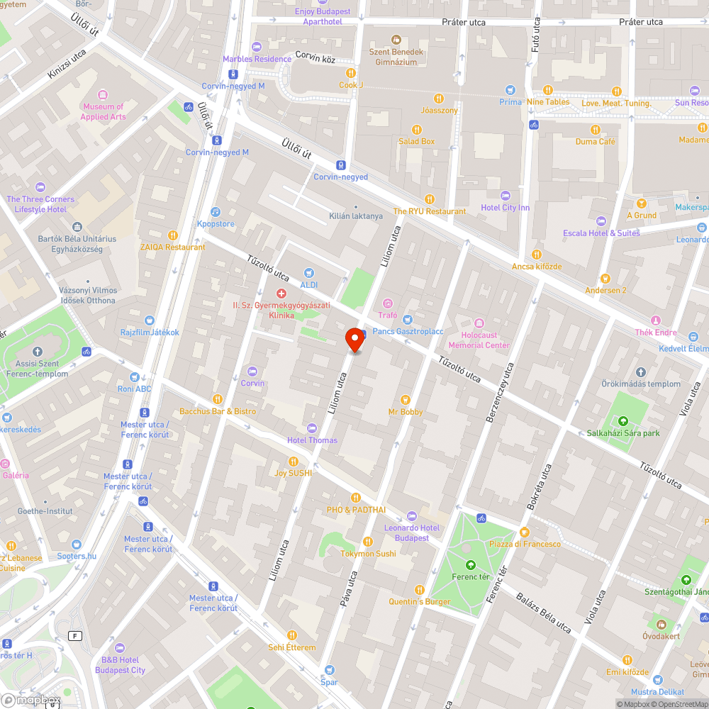 Kifolyt olaj bejelentés helye