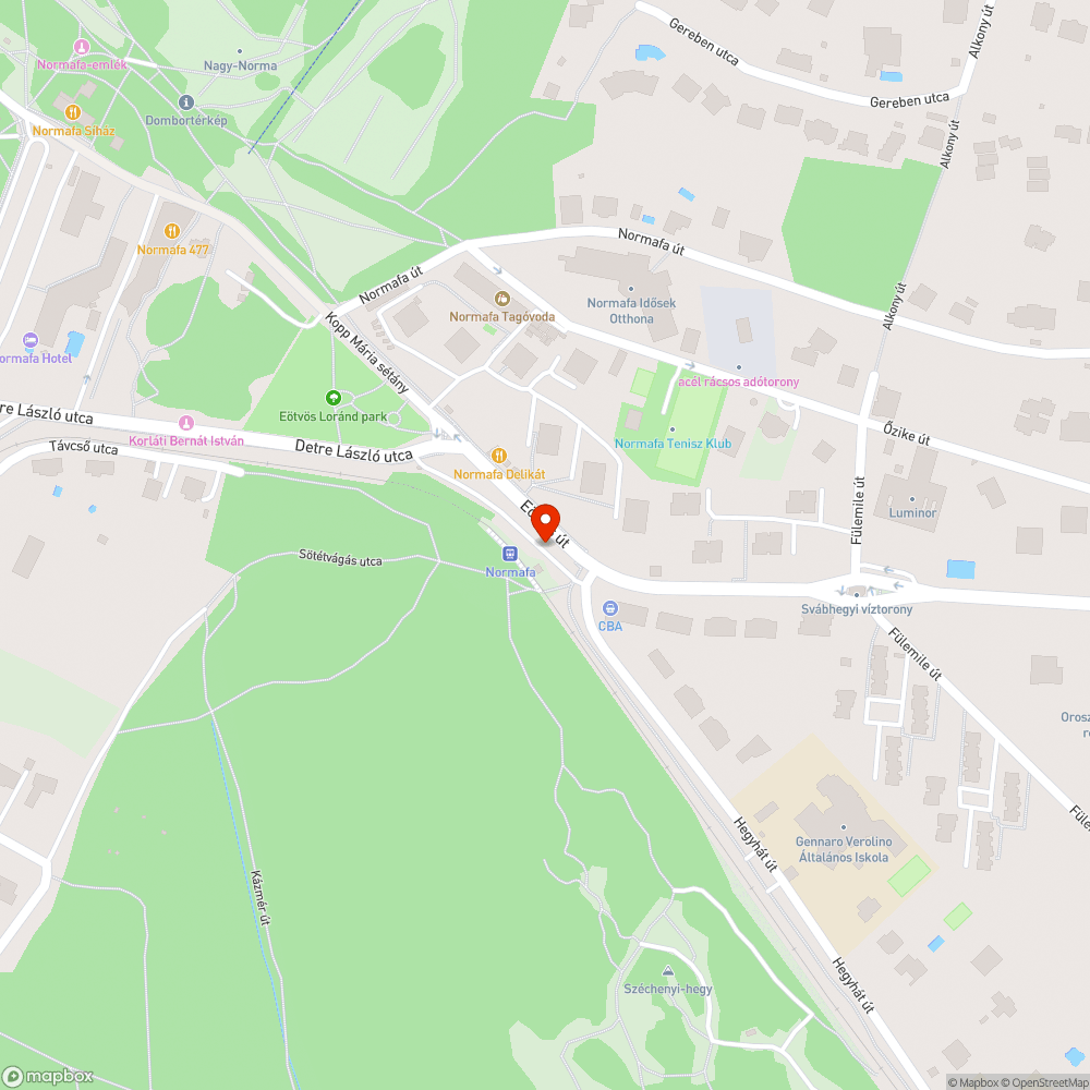 hiányzó fa, vagy ottmaradt támaszték bejelentés helye