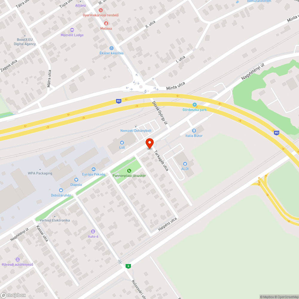 A hulladákgyűjtők mellett felhalmozódott kisebb szemét bejelentés helye