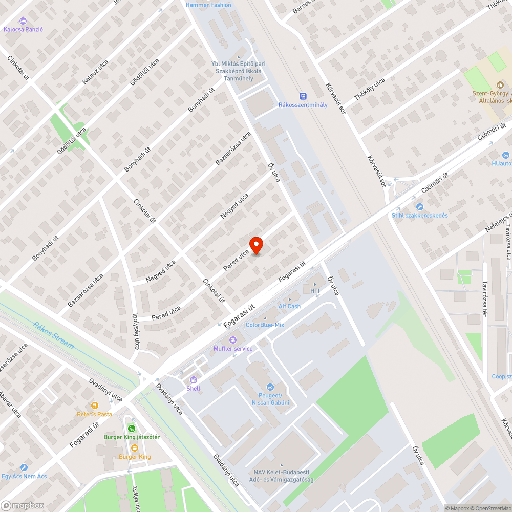 Beszakadt az úttest bejelentés helye