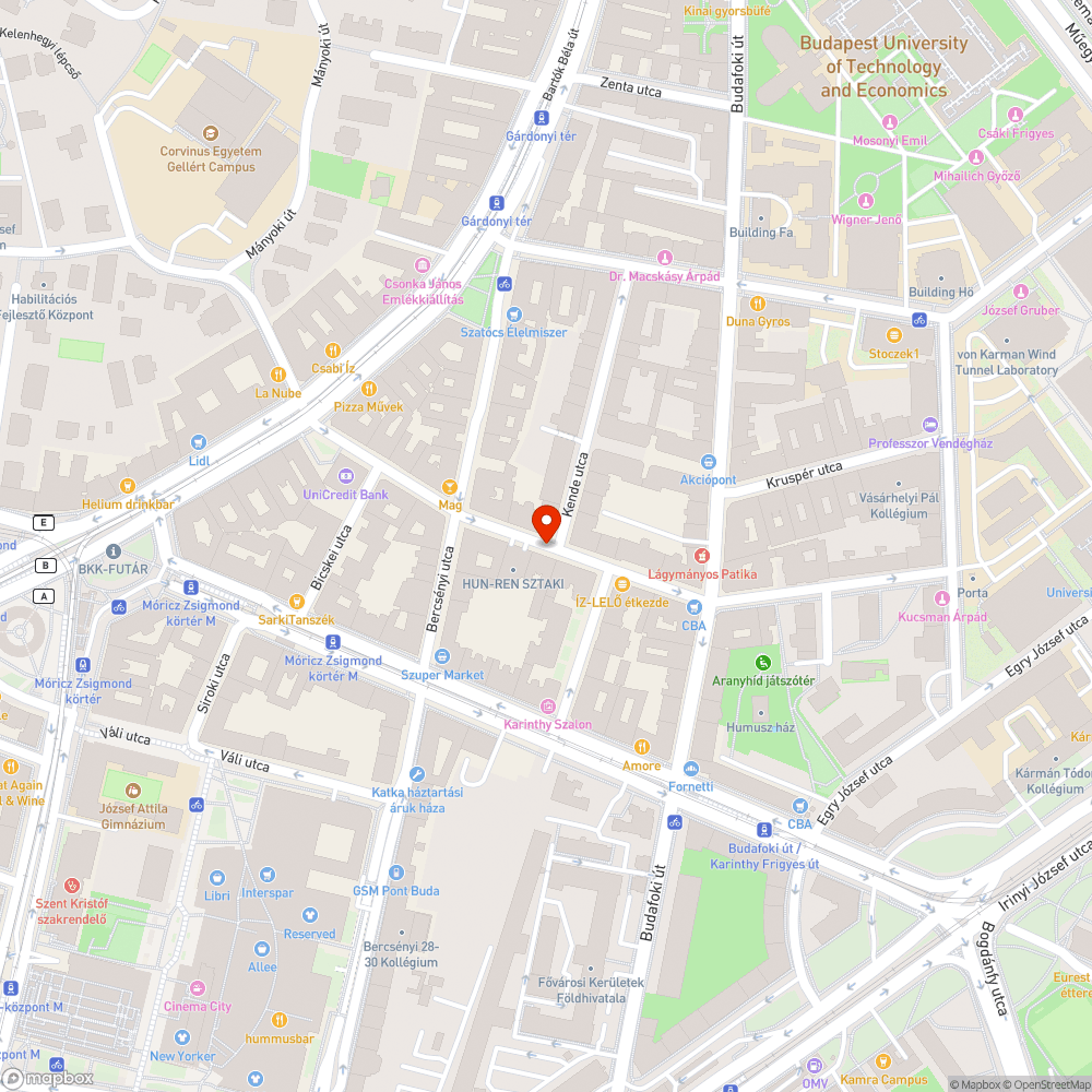 Kátyú a járdán bejelentés helye