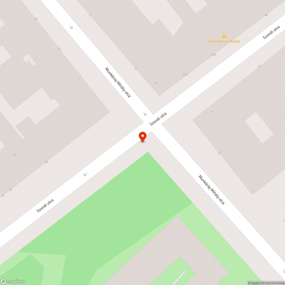 Eltévedt tábla bejelentés helye