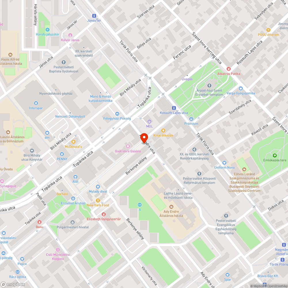 Összefirkált postaláda bejelentés helye