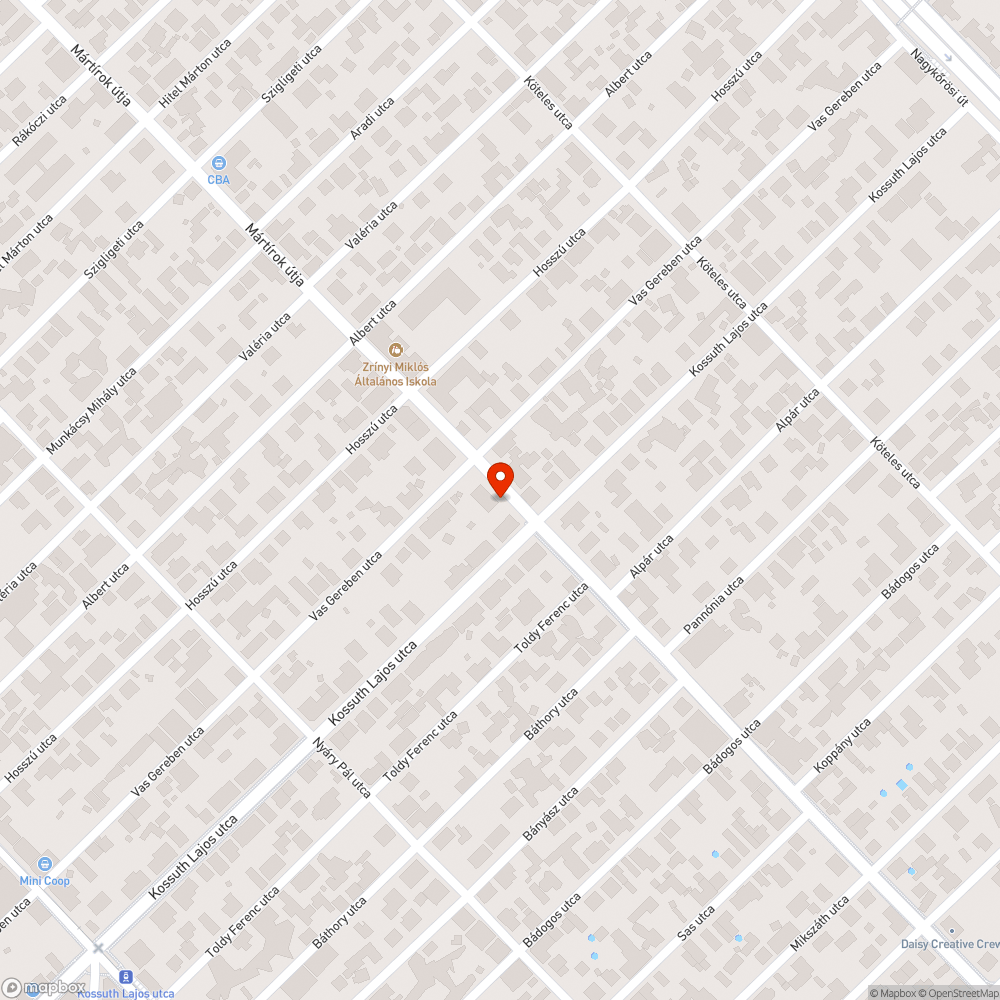 Kilazult kövek bejelentés helye