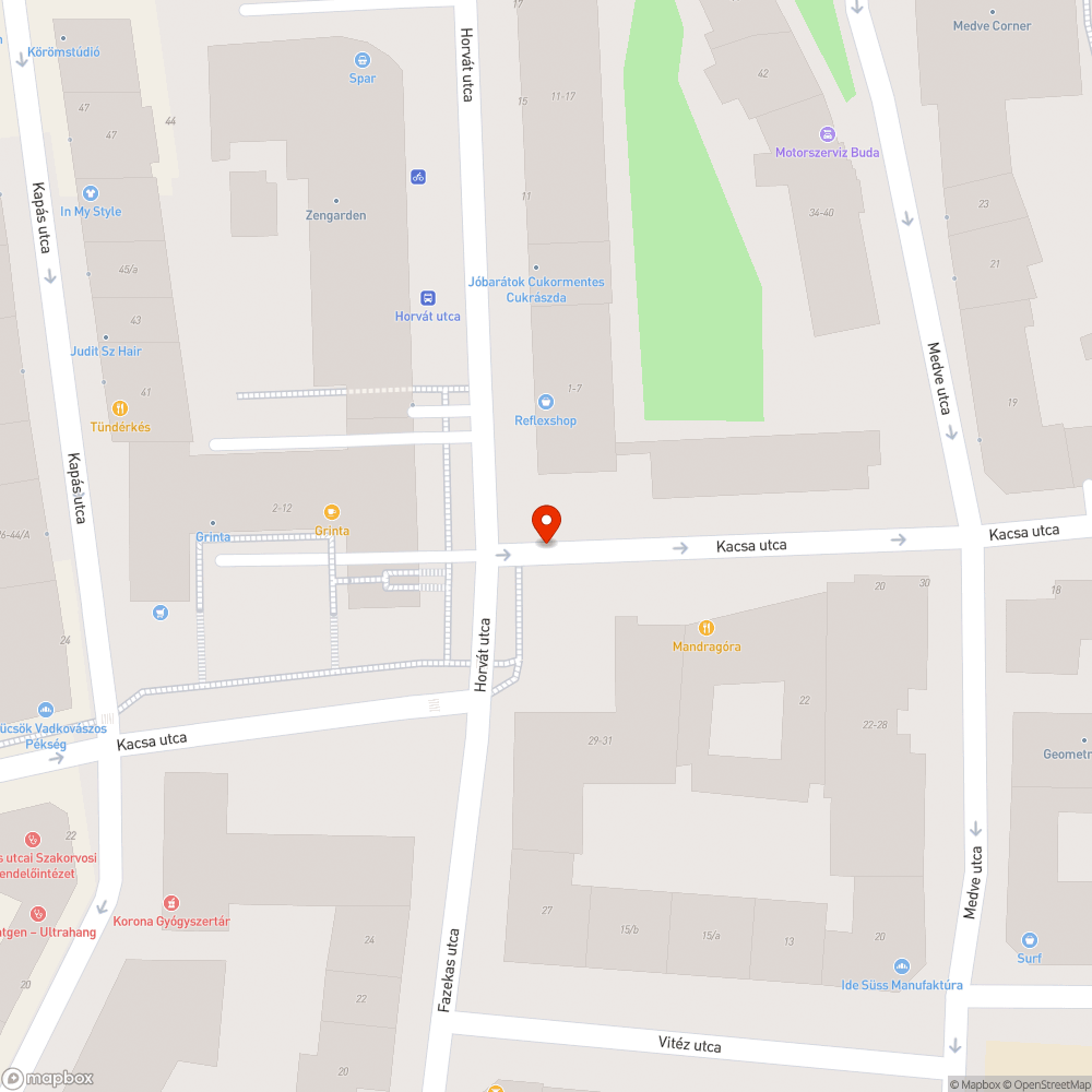 Elferdült oszlop bejelentés helye