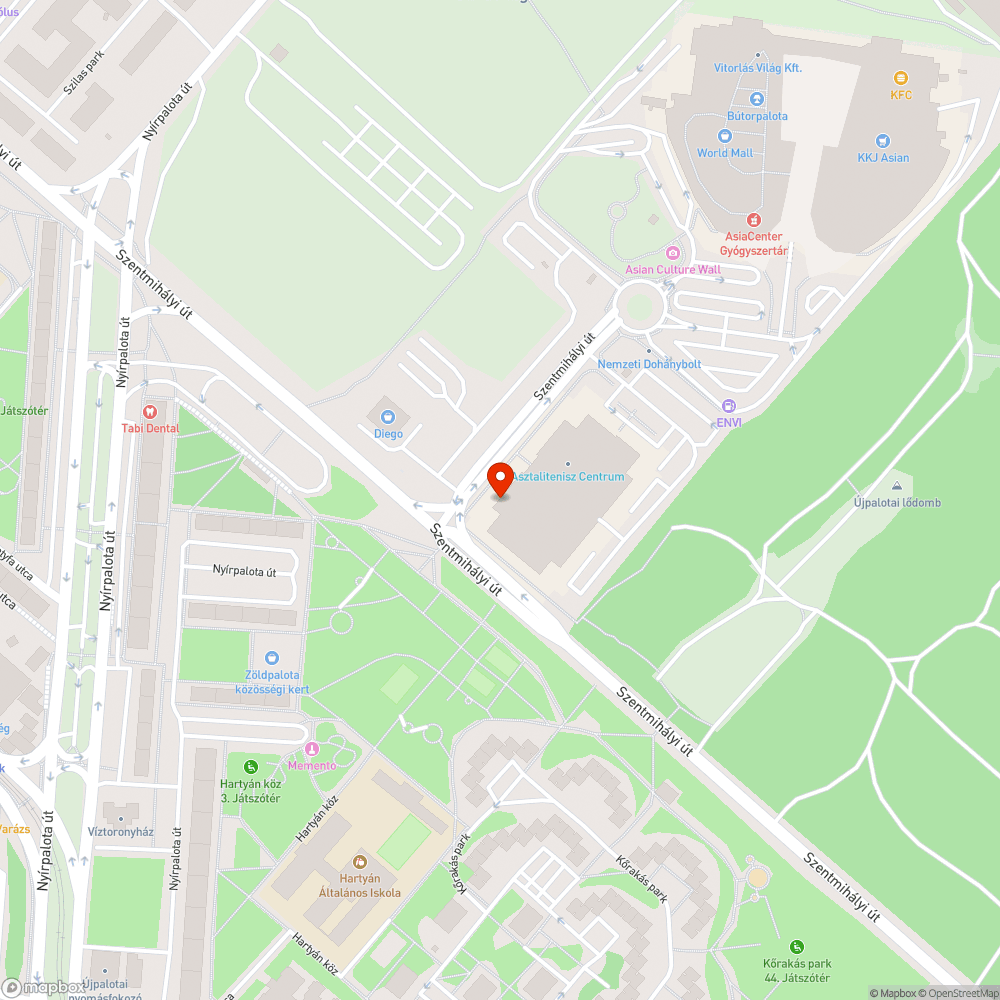 Besüllyedt bejelentés helye