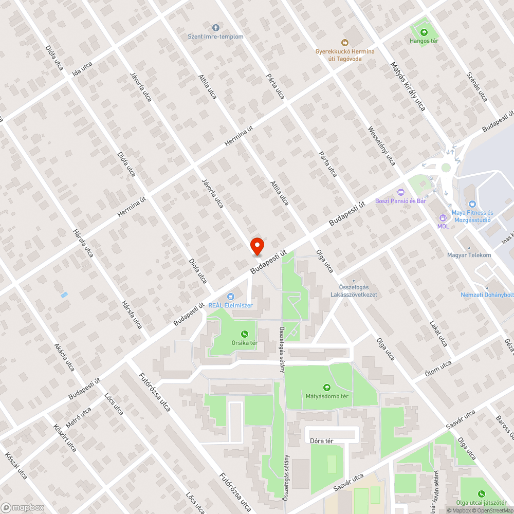 Nem férnek el a buszok bejelentés helye