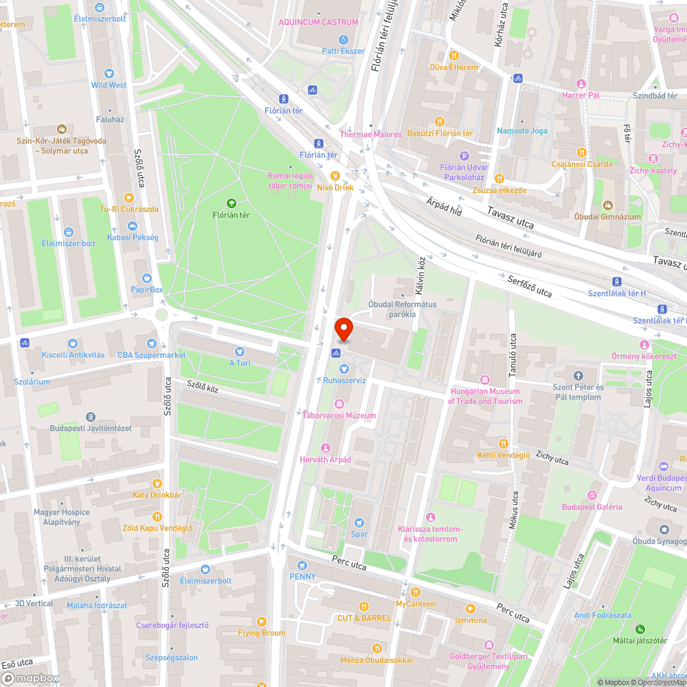 Kerékpárparkoló hiánya a III. kerületi posta előtt bejelentés helye