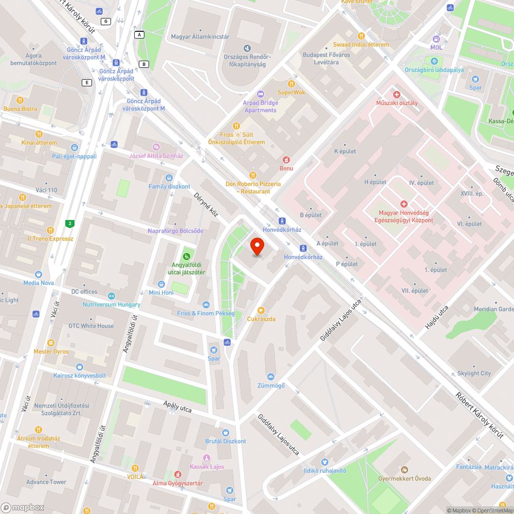 Gyalogjárda "akadálymentesítés" bejelentés helye