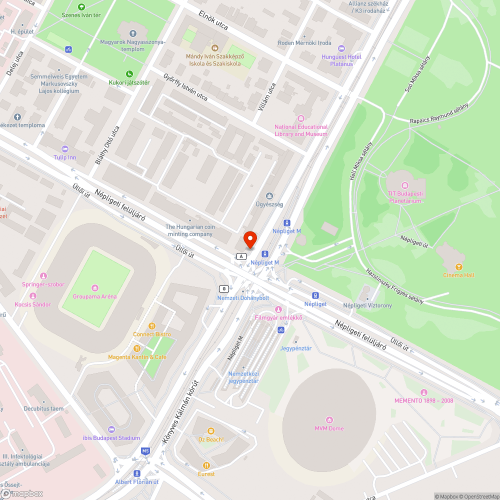 Hiányzó szemetes bejelentés helye