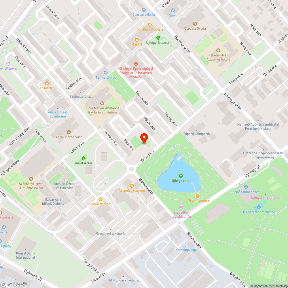 Gumiabroncs játszótérnél bejelentés helye