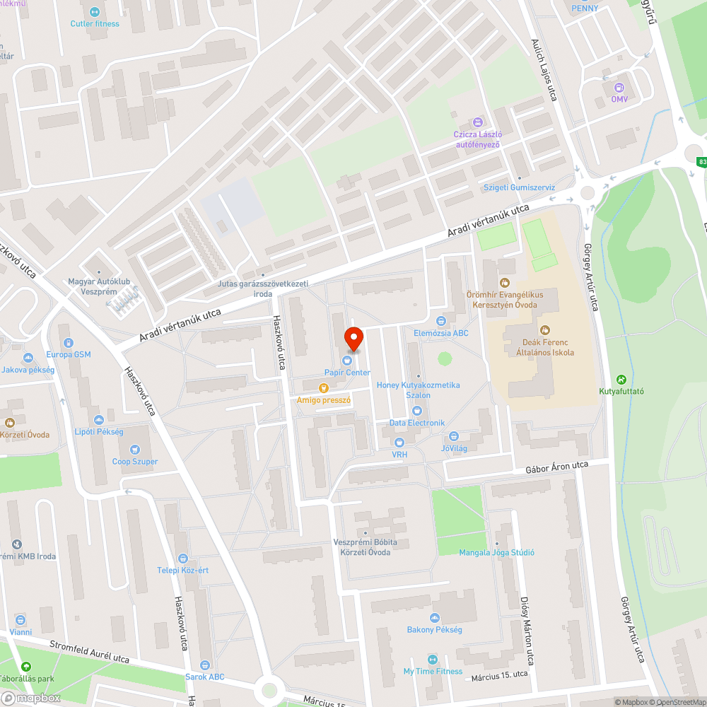 Több hónapja elhagyott autó bejelentés helye