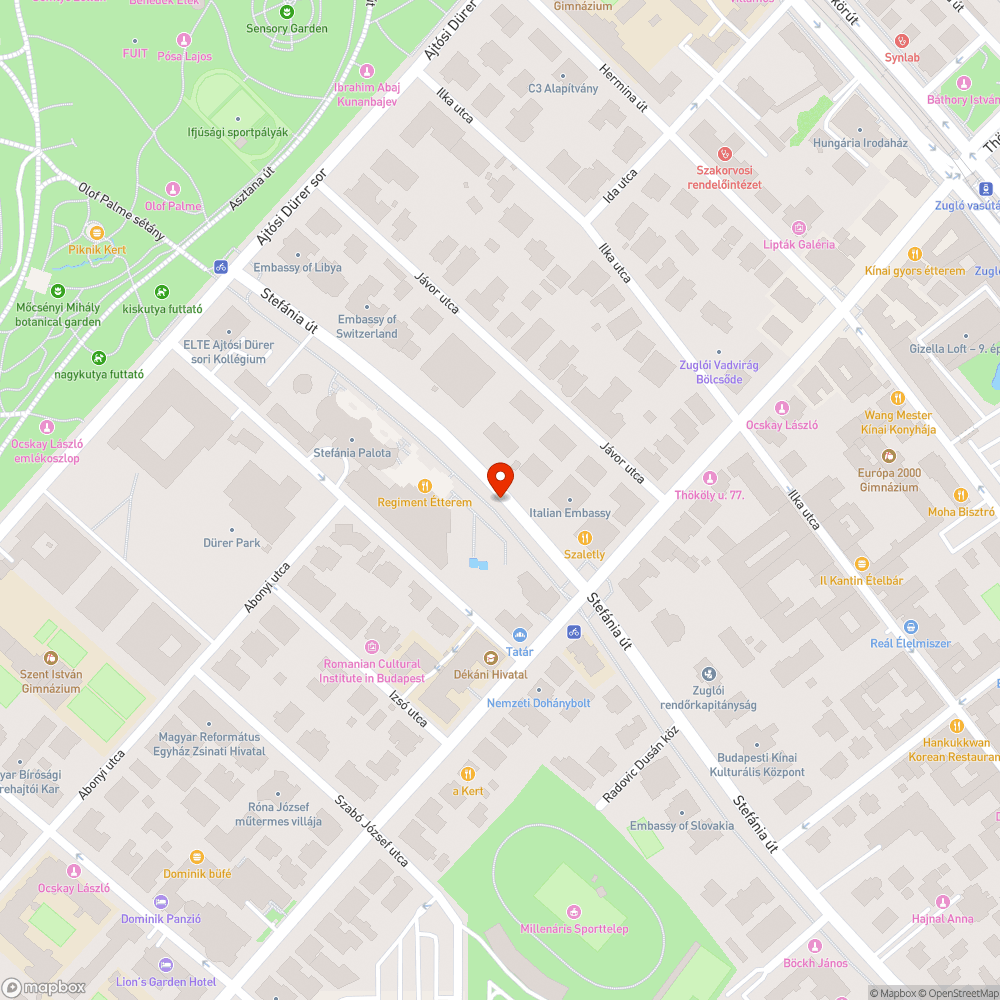 Parkolásgátló oszlopok bejelentés helye