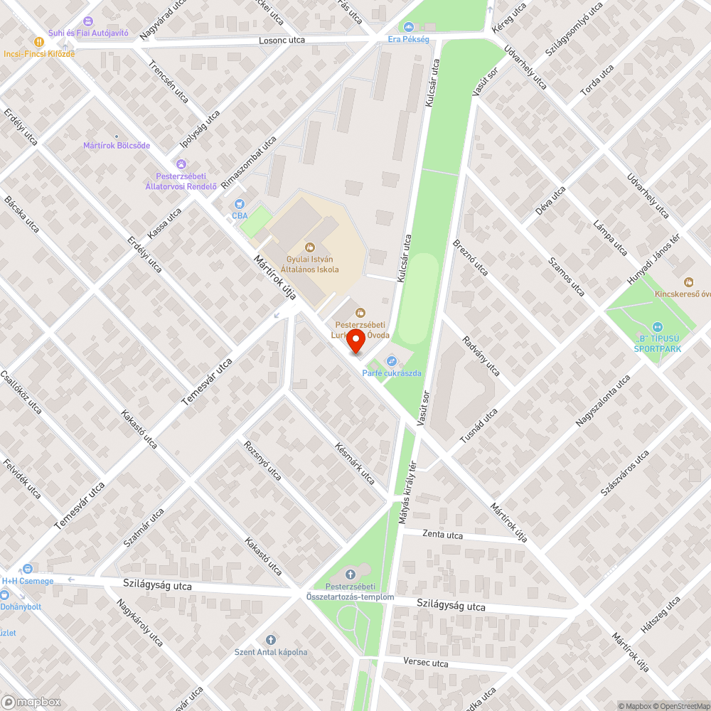 Összefirkált utcanévtábla bejelentés helye