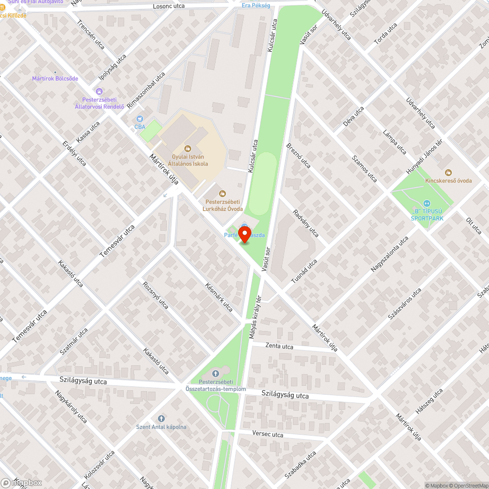 Szemeteszsákok bejelentés helye