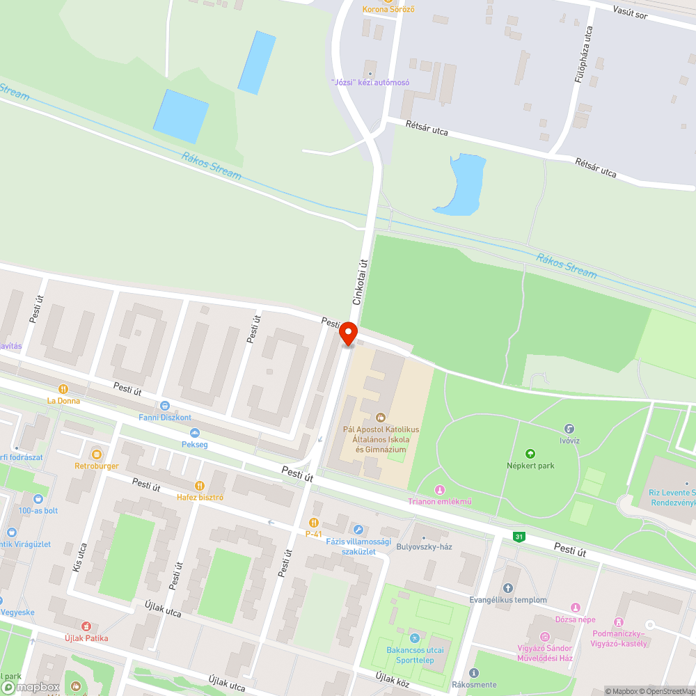 Felfestés majdnem teljesen lekopott bejelentés helye