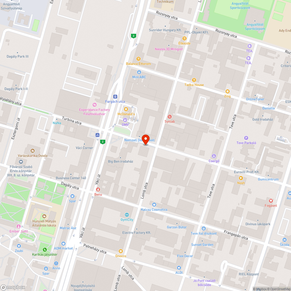 Fáy utca 1/d. lyukas Pantel (Invitel) aknafedlap bejelentés helye