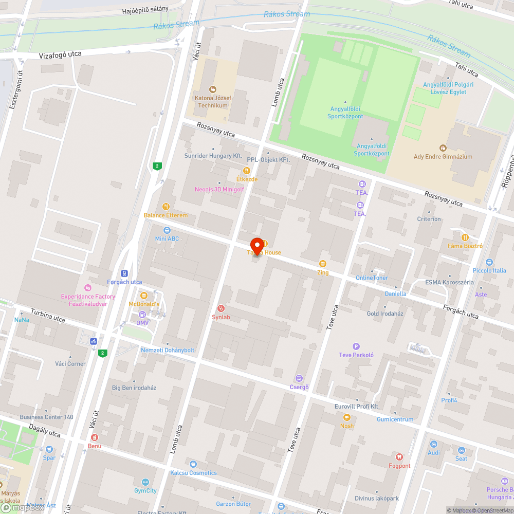 Forgách utca 9/a. sérült Telekom fedlap bejelentés helye