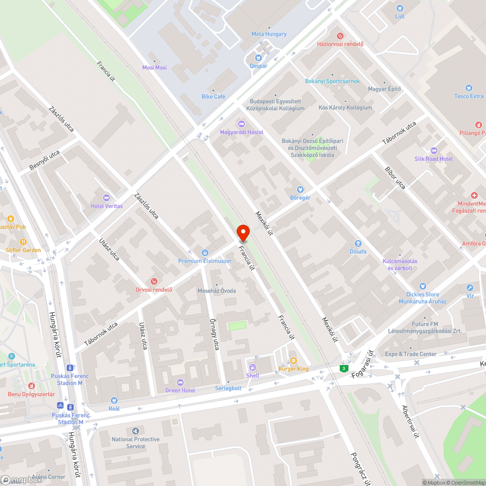 Tilosban parkolás bejelentés helye