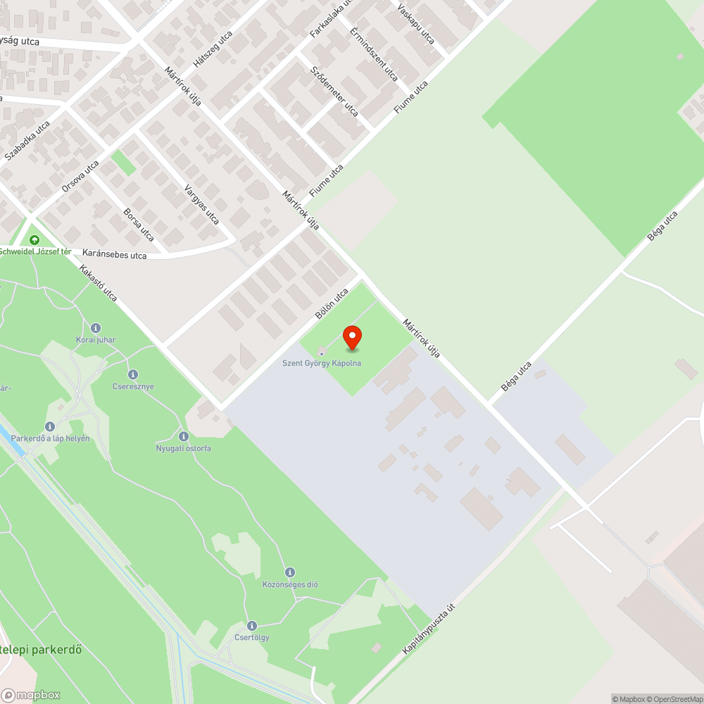 Hiányzó utcanévtábla bejelentés helye