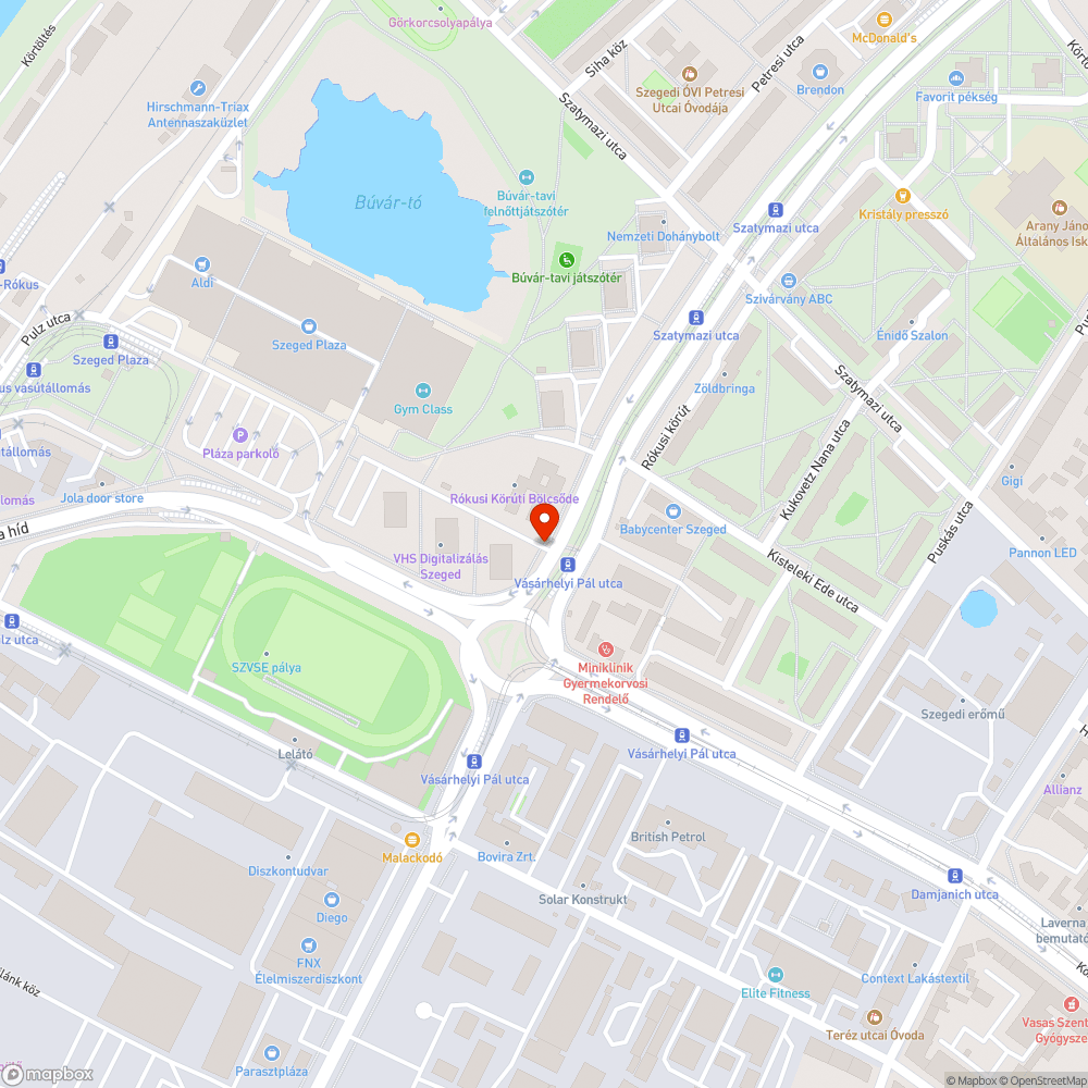 Lámpaoszlop - leesett ajtó bejelentés helye