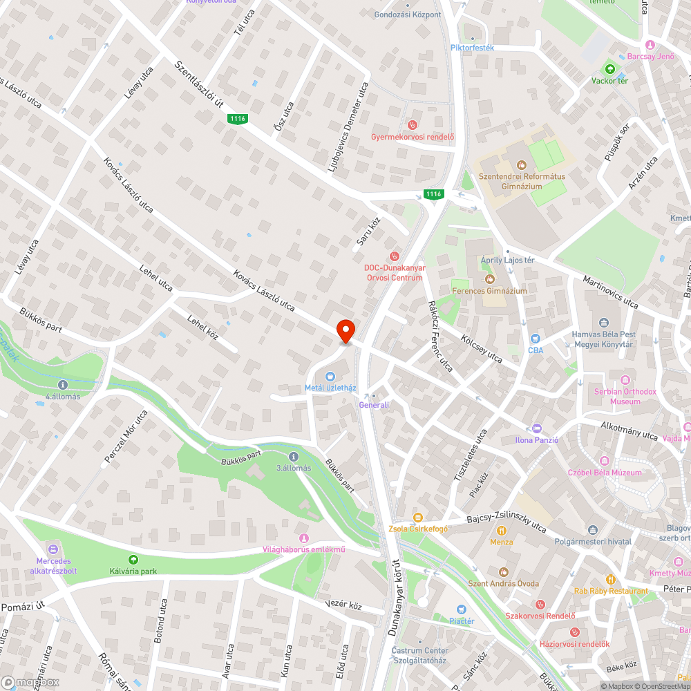 Illegálisan lerakott szemét a Kovács László út és a Virág utca sarkán bejelentés helye