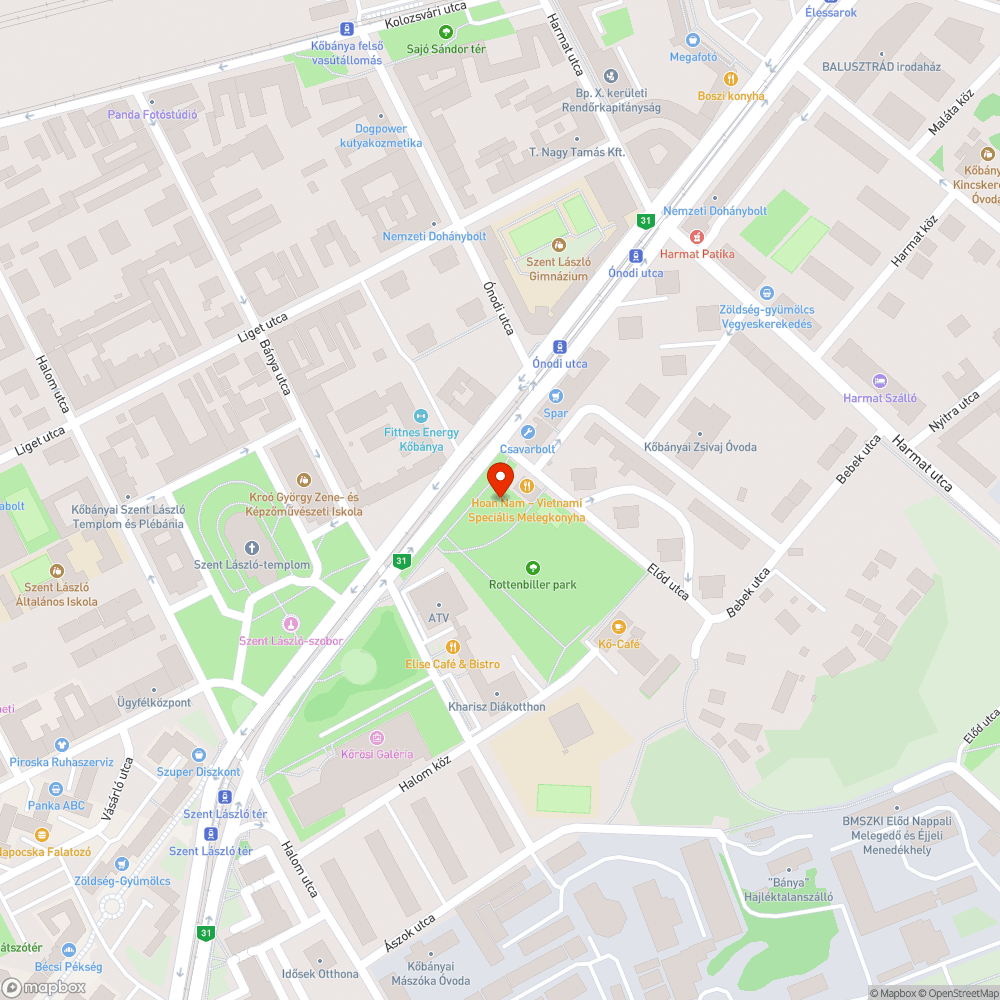 Törmelékek szobor mellett bejelentés helye