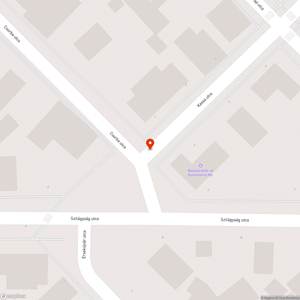 Hiányzó utcanévtábla bejelentés helye