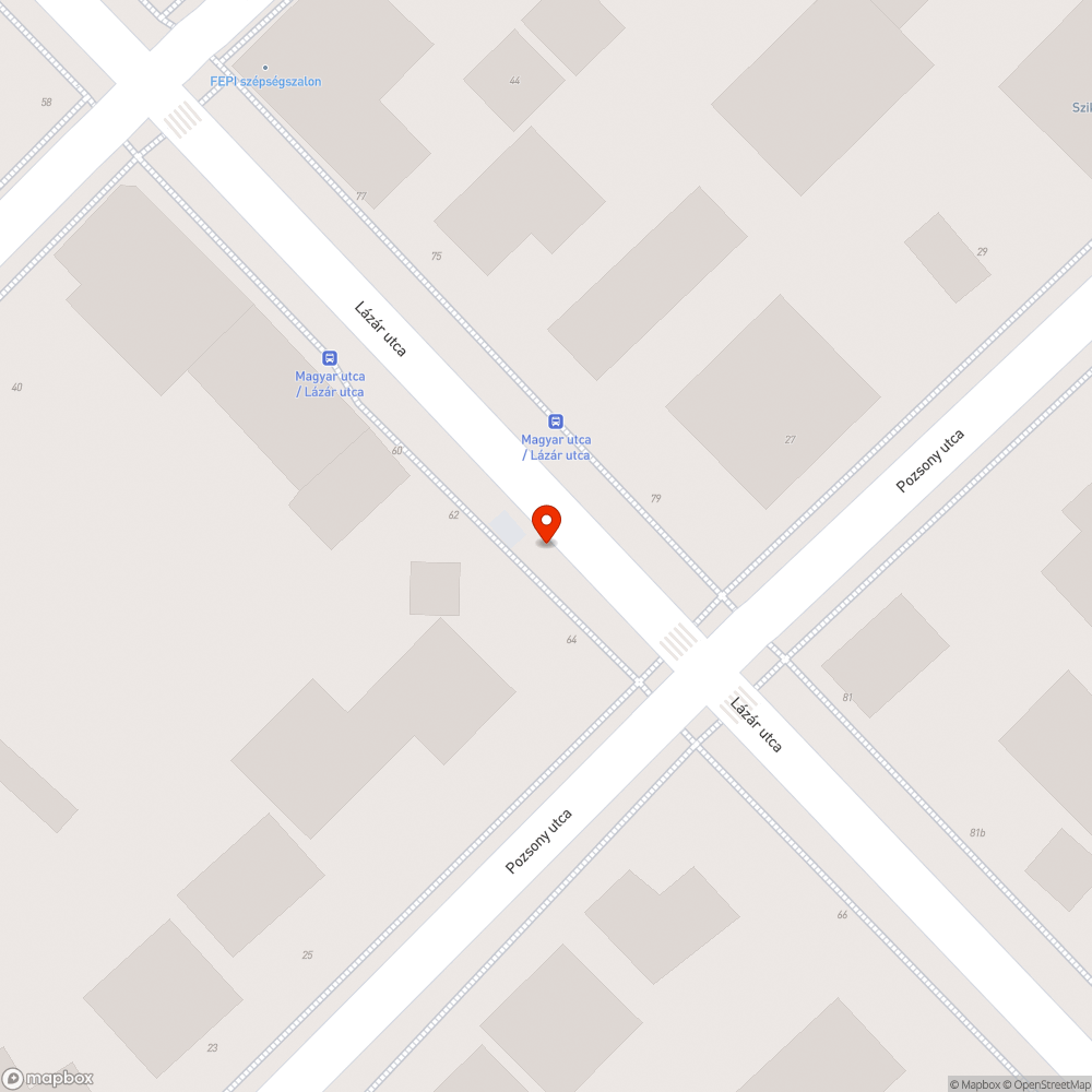 Szemeteszsákok bejelentés helye