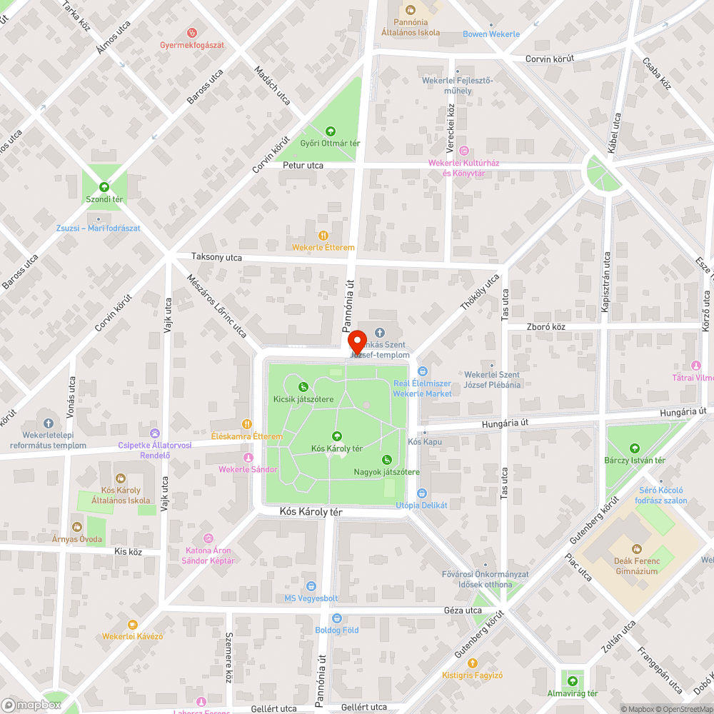 El nem zárt csapok és a növényi hulladék találkozása bejelentés helye